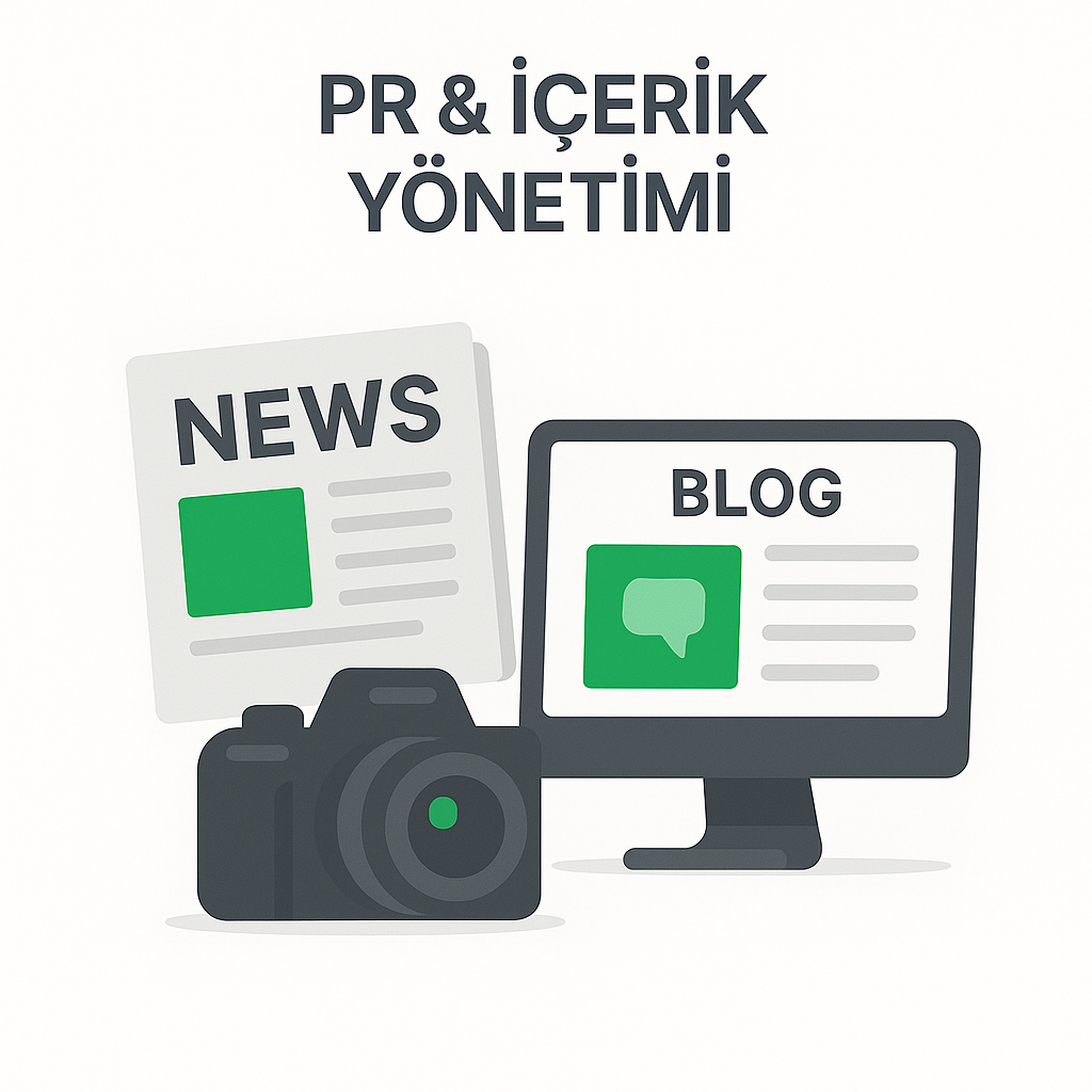 PR & İçerik Yönetimi